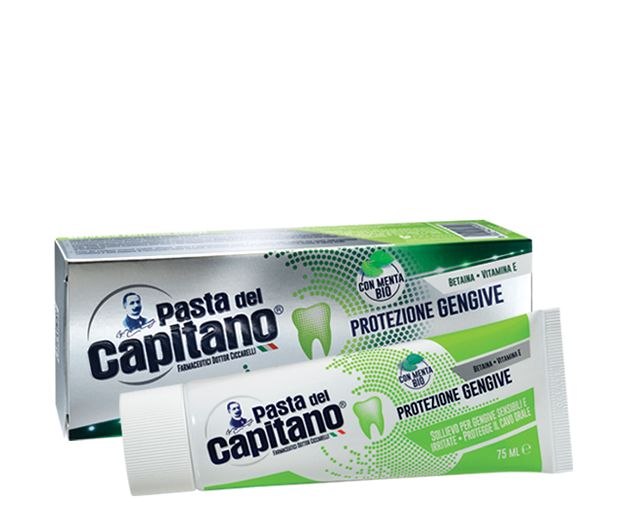 Pasta Del Capitano კბილის პასტა ღრძილების დაცვა 75მგ
